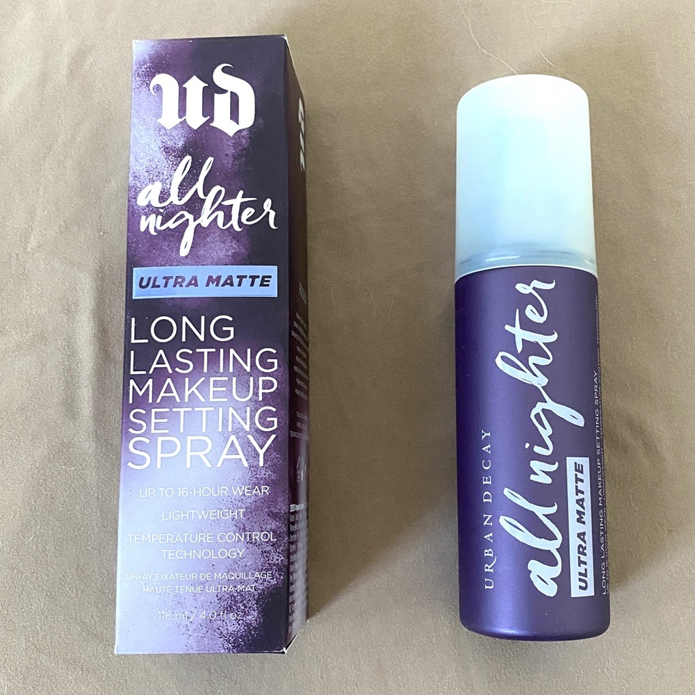 Urban Decay: All Nighter Ultra Matte Setting Spray | BRAND NEW, FULL SIZE